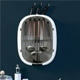 thumbnail image 1 of pitrice Cutlery Storage Rack No-punch Spatula Holder Wall-mounted Kitchen Utensils Rack, 1 of 7
