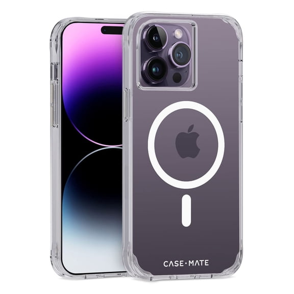 Case-Mate Tough Clear Series for MagSafe Case for Apple iPhone 14 Pro - Clear