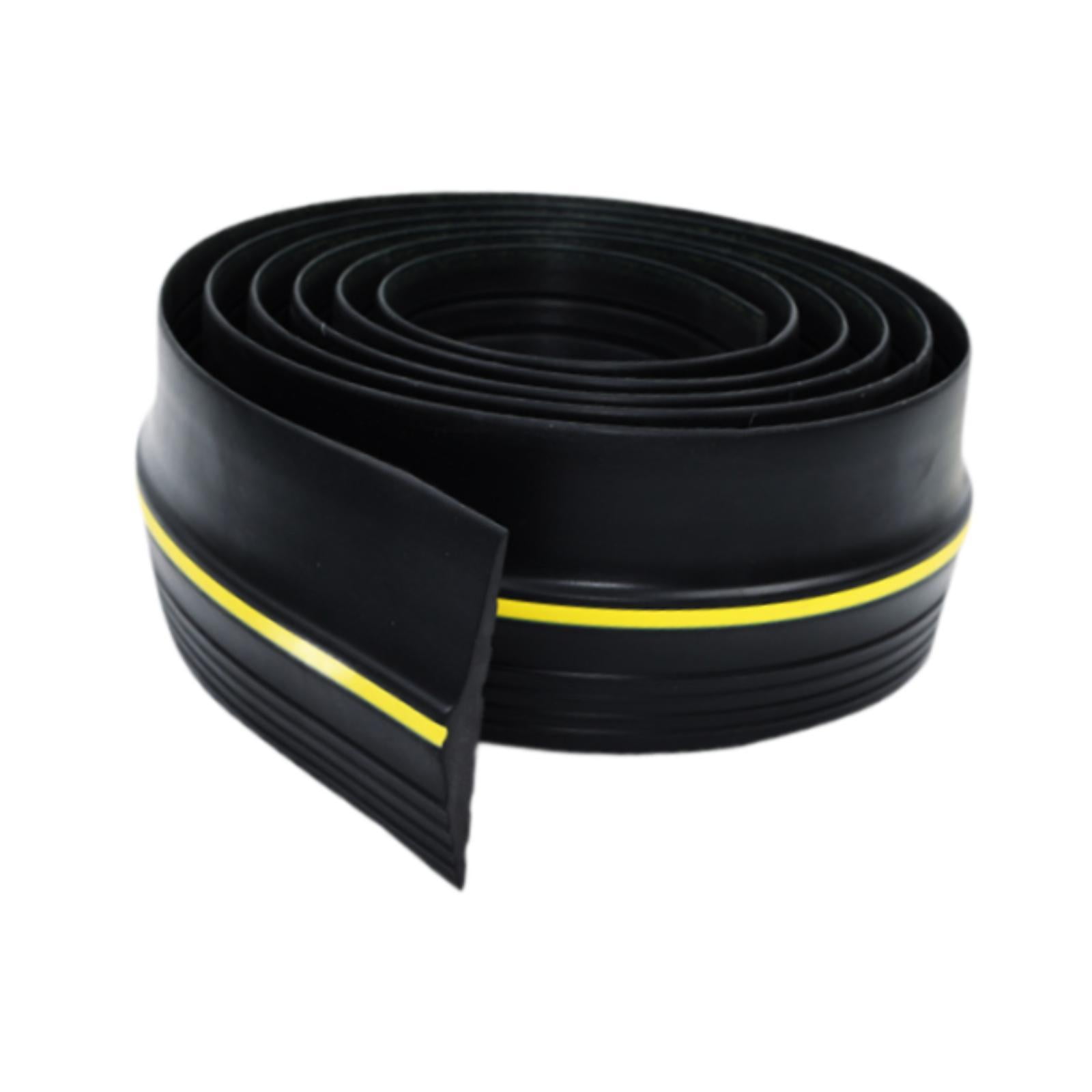 Baoblaze Garage Door Bottom Threshold Seal Strip Replacement Strip Multipurpose, Waterproof Weatherproofing DIY Garage Door Seal Strip 500cm Single Nonslip