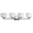 thumbnail image 2 of Nuvo 60-4584 - Soho - 4 Light Vanity Fixture w/ Satin White Glass, 2 of 7