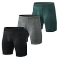 thumbnail image 1 of Pantalones cortos deportivos para hombre de 3 uds Abanopi Pantalones cortos deportivos para hombre, 1 of 7
