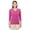 CHARITY PINK, variant on Dp184W Ladies' Perfect Fit Bracelet-Length V-Neck Top