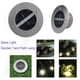 thumbnail image 3 of Lámparas solares para jardín, iluminación decorativa para exteriores con brillo mejorado y fácil de instalar, acero inoxidable para terraza, camino de césped, 2 piezas, blanco cálido, 3 of 6