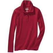 George Girls School Uniform Long Sleeve Polo Shirt (Little Girls & Big Girls)