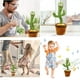 thumbnail image 5 of Cactus bailarín, juguete de cactus que habla repite lo que dices Sincero  Hogar, 5 of 5