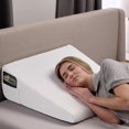 thumbnail image 1 of Almohada con forma de cuña, espuma viscoelástica ergonómica GORILLA GRIP, 10 pulgadas, 1 of 9