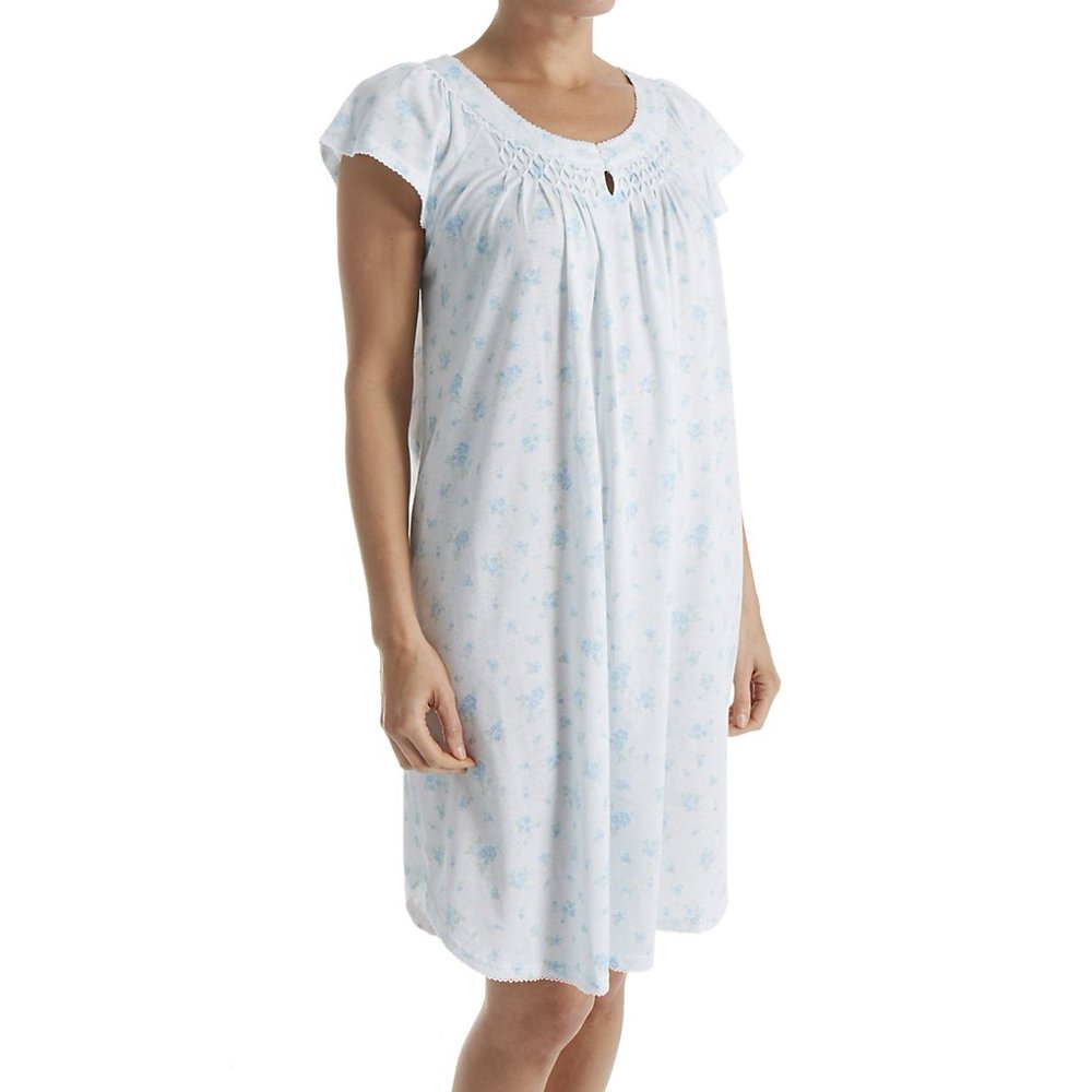 Miss Elaine Miss Elaine 209426 Silkyknit Short Gown