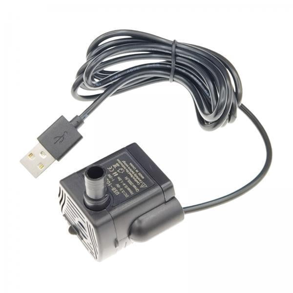Bomba de fuente,Bomba de fuente de repuesto USB,Bomba de fuente para perros y gatos Bomba de fuente de agua pequeña,Bomba de repuesto para bomba de agua para gatos