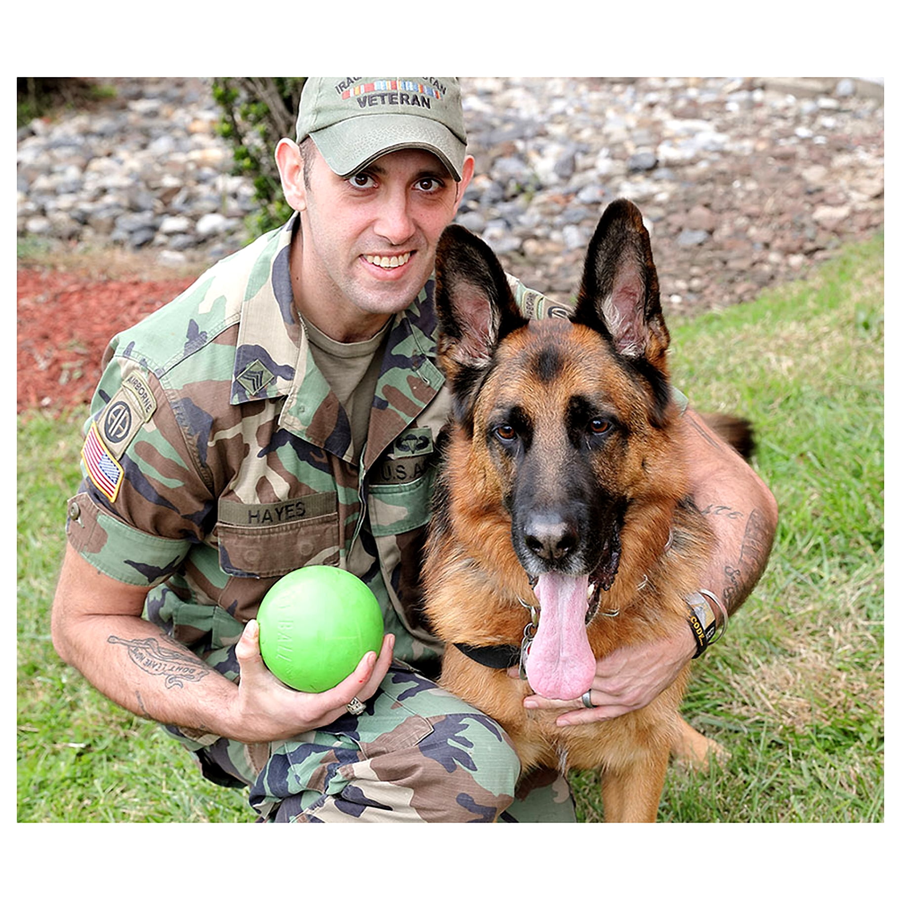 Ethical SPOT Barrett Ball Virtually Indestructible Rubber Ball  Large Dog Toy