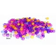 thumbnail image 6 of Huanledash 100Pcs/Bag Acrylic Pony Beads Color-Changing Glow in The Dark Exquisite Mixed Colors Round Beads DIY Making Accessories Bracelet Necklace Making Loose Beads Craft Supplies, 6 of 8