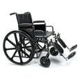 thumbnail image 2 of Graham-Field Traveler HD Wheelchair Heavy Duty, Detachable Full Arm Black, Each - Model 3G010440, 2 of 5
