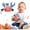 Pink, variant on Big Savings! Baby Intelligence Development Crab Crawling Toy Sound And Light Universal Children's Early Education Toy Sales Today Clearance!