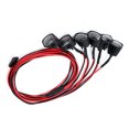 thumbnail image 2 of Luz De Coche Rc Universal RC Coche Luz LED Apta Para Traxxas TRX-4 RC4WD D90 110 1/10 RC Coche Negro Cuadrado, 2 of 8