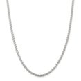 thumbnail image 1 of Collier Pendentif Chaîne Spiga Ronde 3mm en Argent Sterling 925 Charme Blé, 1 of 9