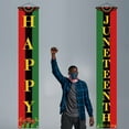 Happy Juneenth Junes Black Celebration Of Freedom Curtain Banner Flag