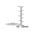 thumbnail image 4 of 1/2 Carat (Ctw G-H, I2-I3) Diamond Engagement Ring in 10K White Gold for Women, 4 of 6