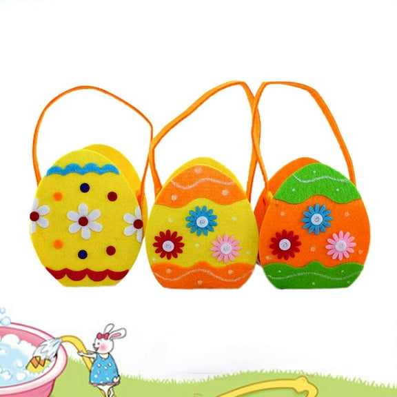 RENACLIPY Easter Basket with Variety of Colorful Candy Bags for Kids and Adults - Perfect Spring Holiday Celebration