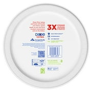Dixie Ultra Disposable Paper Plates, 10, Multi-Color, 50 Count