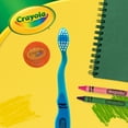 thumbnail image 3 of Brush Buddies Crayola Soft Bristle Toothbrush Set for Toddlers, 3 Piece Travel Kit with Cover and Cup, 3 of 14