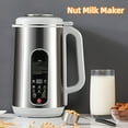thumbnail image 2 of 40oz Stainless Steel Soy Milk Maker - 800W 2200RPM, Auto Clean, 24H Timer, 1200ml Capacity for Nuts/Soup/Juice, Smart Touch Control, 110V, 2 of 9