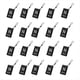 thumbnail image 1 of 20 Etiquetas NFC Etiqueta Ntag213 13,56 MHz Tarjeta Inteligente para Todos los Teléfonos Habilitados para NFC Tarjeta de Presentación Inteligente NFC 42 X 26 mm Negro, 1 of 5