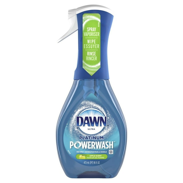 Dawn Powerwash Apple Dish Spray, Liquid Dish Soap Starter Kit