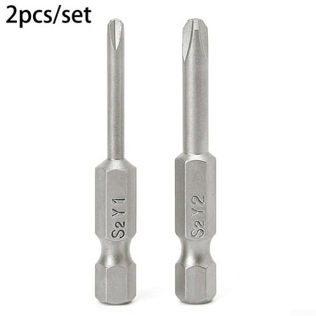 

Screwdriver Bits Magnetic 50mm/1.97 2pcs/set Tri-wing Durable Practical