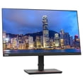 thumbnail image 3 of Lenovo ThinkVision S24e-20 23.8" Full HD 1920 x 1080 WLED LCD Monitor 2-Pack Bundle with Mini Speaker, 250 Nit, FreeSync, HDMI-VGA, Raven Black, & Adjustable Desk Mount Monitor Stand, 3 of 8