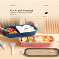 thumbnail image 3 of Leak-proof Portable Boxes Sealed Dinnerware Lunchbox Lunch Bag Microwavable Bento Box Food Container Lunch Box DARK BLUE, 3 of 8