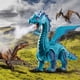 thumbnail image 2 of Juguete de dinosaurio Discovery Kids RC Dragon Smoke con mando a distancia, 2 of 7