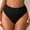 Black, variant on GaThRRgYP Swimsuit Cover Up,Women Solid Backless Bikini Bandage Two-Pieces Swimwear Swimsuit Beachwear Set Blue XXL