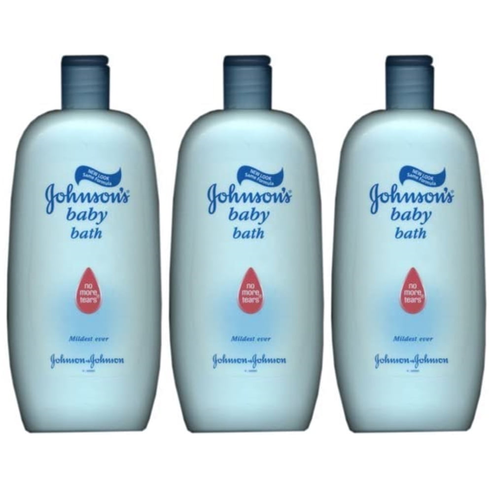 Pack of (3) Johnsons Baby Bath Mildest Ever, 500 ml (16.9 fl oz