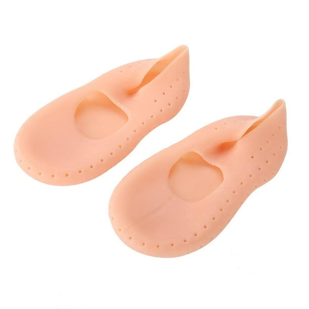 Calcetines De Silicona Protector Antigrietas Para Pies Herramienta Para El Cuidado De Los Pies Calcetines De Prevención Color De Piel L 1 Par Moyic AF000585-00