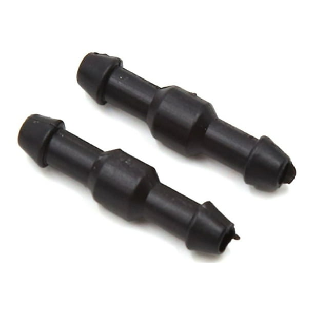 50Pcs Tubo Conector Sujetador Plástico Negro de Agua de Aire de La Manguera de Combustible