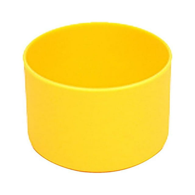 Cache de Protection en Silicone Antidérapant pour Bouteille d'Eau Extérieure de Couleur Unie