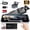 Newly upgraded - V10, variant on 10" 4K Mirror Dash Cam with Touch Screen, Night Vision, Backup Camera, Loop Recording, 24H Parking Monitor & Security for Cars and Pickups