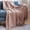 pink, variant on 50x60 In Large Luxury Soft Chenille SUNYRISY Chunky Knit Blanket Throw, Machine Washable, Cozy Throw Bed Blanket For Couch, Sofa, Home Decor, Gift - Beige
