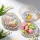 thumbnail image 1 of Caja organizadora de dulces con forma de concha marina transparente | Recipiente decorativo de plástico para pequeños objetos | Soporte para regalos y objetos pequeños en el hogar, 1 of 7