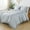 14 - Light Grey, variant on Queen Comforter Set Khaki, 3 Pieces Boho Fall Tassel Lightweight Bedding Comforter Sets, All Season Soft Bed Set (90x90In Comforter & 2 Pillowcases)