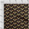 thumbnail image 1 of oneOone Cotton Silk Black Fabric Halloween Sewing Material Print Fabric By The Yard 42 -Inch Wide, 1 of 1