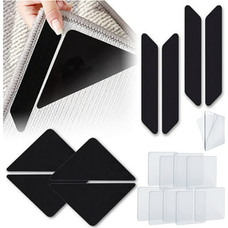 Shop GLOBLELAND 32 Pcs Black Rug Gripper Carpet Tape Rectangle Adhesive  Non-Slip Carpet Fixing Floor Stickers Trimmable Reusable Washable Rug  Stoppers to Prevent Sliding for Mats Hardwood Floors for Jewelry Making 