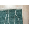 thumbnail image 2 of EORC Green Hand Knotted Wool Transitional Moroccan Rug, 8' x 10', 2 of 5