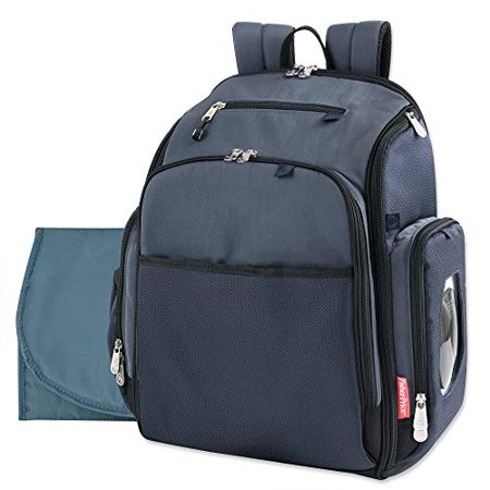 UPC 886252277885 product image for Fastfinder 3 Piece Set Diaper Bag Backpack for Moms & Dads with Changing Pad and | upcitemdb.com