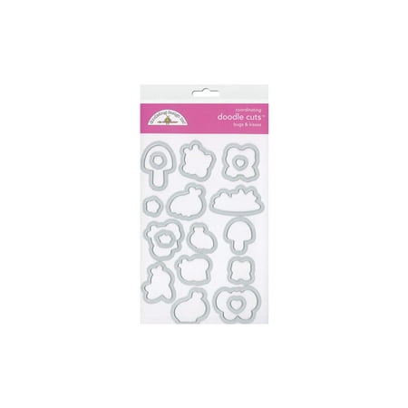 UPC: 0842715072145 | Doodlebug Fairy Garden Doodle Cuts Bugs & Kisses