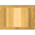 thumbnail image 1 of Ahgly Company Indoor Rectangle Abstract Brown Modern Area Rugs, 4' x 6', 1 of 4