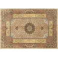 thumbnail image 1 of Ahgly Company Machine Washable Indoor Rectangle Traditional Light Brown Area Rugs, 3' x 5', 1 of 7