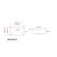 thumbnail image 3 of 32 Inch Kitchen Sink for Single Bowl,Undermount Kitchen Sink Stainless Steel Sink 16 Gauge Kitchen Sinks with Accessories, Easy Drain and Low Noise 32" x19" x10" (Brushed Nickel), 3 of 8