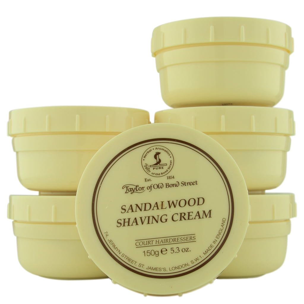 Taylor of Old Bond Street Sandalwood Shaving Cream Bowl 6 ct 150 g