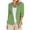 Green, variant on Women's Blazers & Suit Jackets Clothing 2025!Linen Suit Jackets Women Casual 3/4 Stretchy Ruched Sleeve Lightweight Work Office Jacket With Pockets