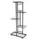 thumbnail image 1 of 1 soporte para macetas de hierro para balcón, soporte multicapa para bonsái., 1 of 7